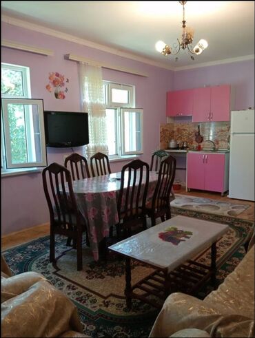 Günlük kirayə evlər: 90 kv. m, 3 otaqlı, İnternet, Telefon, Qaz — 6