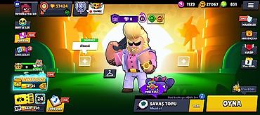 Brawl Stars oyun hesabı - Kuboklar: 57,424+ - Səviyyə: 39 profil