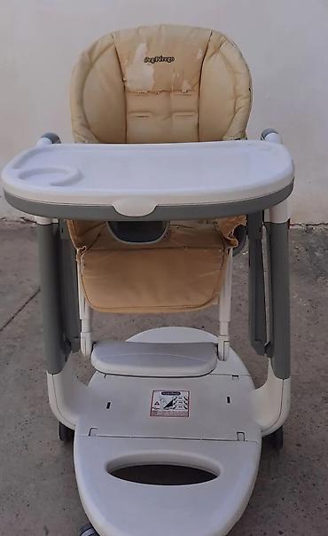 Столы для кормления: Peg Perego Tatamia uşaq yemək stulu - 3-ü 1-də sistem: yüksək yemək — 1