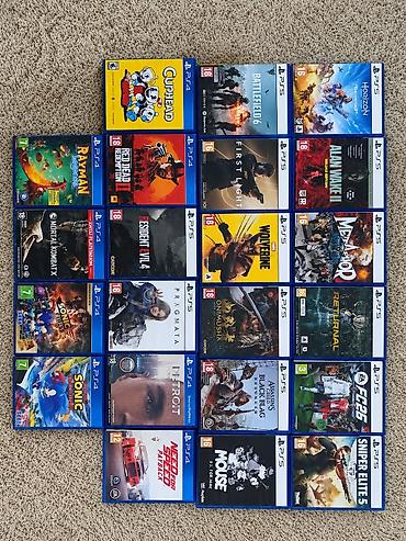 wolverine: Диски PS5/PS4. PS5: Onimusha — 4800 Wolverine — 4500 First Light 007 — 1