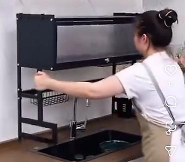 drying rack: **Сушилка-органайзер над мойкой с закрытым шкафчиком**в очень хорошем — 2
