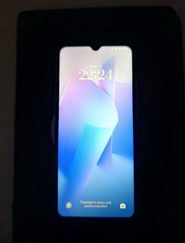 пионер магнитолы: Redmi, Redmi 12C, Колдонулган, 64 ГБ, түсү - Кызгылт көк, 2 SIM