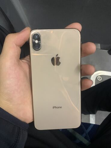 скупка машин для стрижки: IPhone Xs Max, Колдонулган, 64 ГБ, Алтын, 83 %