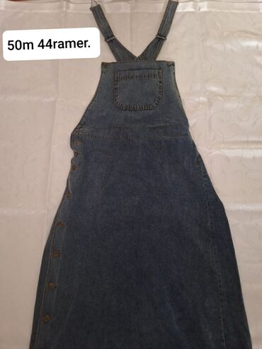 Sarafanlar: Cins sarafan (kombinezon tipli don) - Ölçü: 44 (şəkildə qeyd olunub — 9