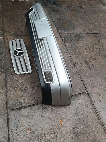 Передний бампер и решётка радиатора Mercedes-Benz (оригинальная — 5