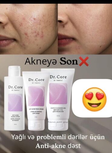 Vitaminlər və BAƏ: Kosmetik dəst, Faberlic, 3 məhsul