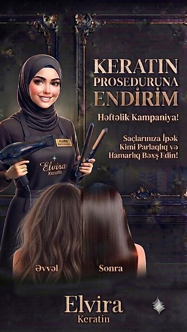 sac keratini: Qadın saç ustaları | Keratin — 1