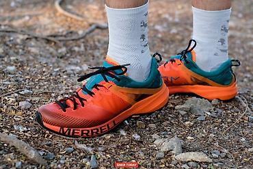 Кроссовки и спортивная обувь: Мужские кроссовки, 44, 45, 46, Merrell, Новый, цвет - Оранжевый, Самовывоз, Платная доставка — 14