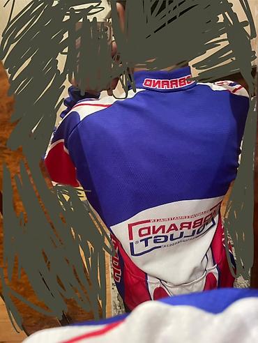 Kişi geyimləri: Hobrand Holugt uzunqol velosiped jaket - Rənglər: mavi/qırmızı/ağ – — 5