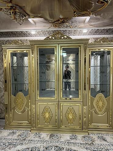 подарочный жайнамаз бишкек: Роскошная витрина-стенка для гостиной в классическом стиле с — 1