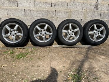 Диски: Литые Диски R 16 AMG, Комплект, отверстий - 5, Б/у