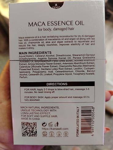 lifting maska: Saç maskası Quru və qırılan saçlar üçün — 5
