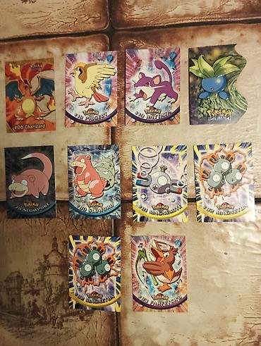 stanlio i olio slike: Pokémon kolekcionarske nalepnice – set sa više duplikata i različitim — 1