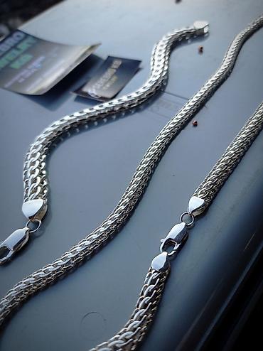 Серебряные цепочки: Цепочка, Проба 960, Унисекс, Новый — 21