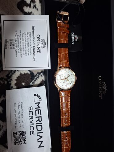 Qol saatları: Yeni, Qol saatı, Orient, rəng - Qızılı — 17