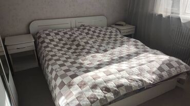 спальный мешок пакистанский: Спальный гарнитур, Двуспальная кровать, Шкаф, Комод, цвет - Белый, Б/у