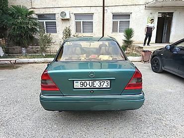 ikinci el avtomobiller: Mercedes-Benz C-Class W202 sedan - Kuzov: yaşıl rəng, 4 qapı, arxa — 1