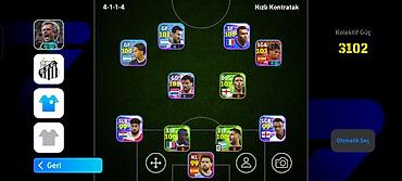 x mobile: EFootball Mobile oyun hesabı – güclü “Hızlı Kontratak” taktikli — 1