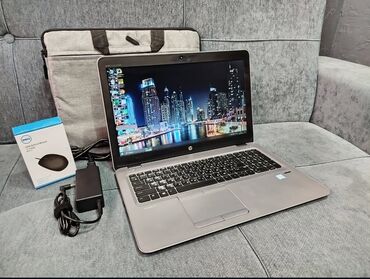 ноутбуки бу бишкек: Ноутбук, HP, 16 ГБ ОЭТ, Intel Core i5, 15.6 ", Колдонулган, Жумуш, окуу үчүн, эс тутум NVMe SSD