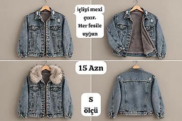 Pencəklər: Cins gödəkçə – çıxarıla bilən isti mexi astar ilə. Hər fəsilə uyğun — 1