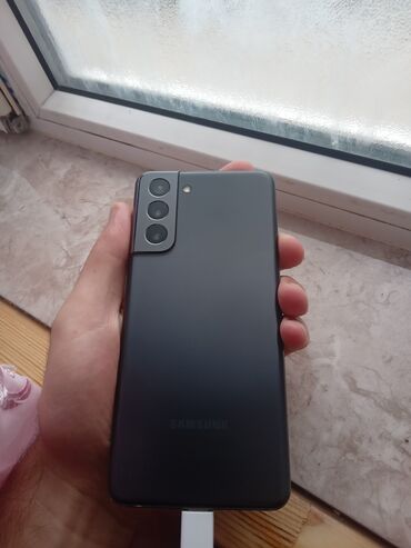 прием стиральных машин на запчасти: Samsung Galaxy S21, rəng - Boz, Barmaq izi