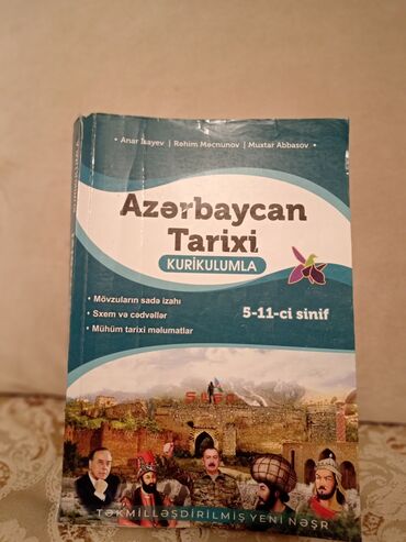 anar isayev azerbaycan tarixi onlayn oxu: Azərbaycan tarixi kitabı təzədir. 1 il istifadə edilib. İçi təmizdir