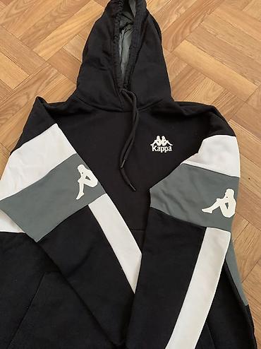 nike tech fleec: Мужская толстовка, L, M, Kappa, Б/у, цвет - Черный, Платная доставка, Самовывоз — 2