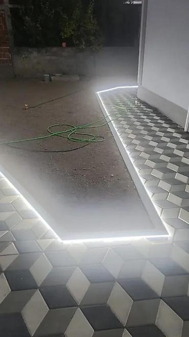 krevet sa ormarom ispod: Led traka VODOOTPORNA 220V COB tehnologija samolepljiva. 400 din/m — 9