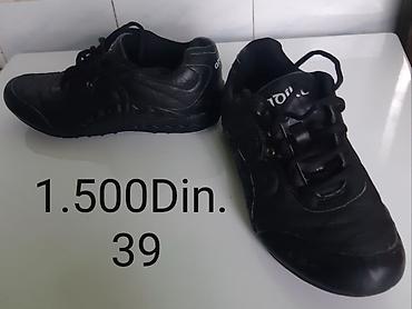 Patike: Sportske patike – veličina 40 - Crne patike sa narandžastim detaljima — 8