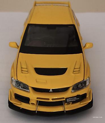 1: Mitsubishi Lancer Evolution 9 modeli – kolleksiya üçün detalı die-cast — 1