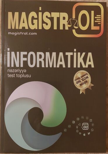 i̇nformatika: Magistr informatika kitabı
8 azn