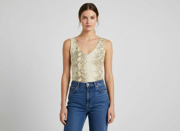 t shirty z kotami: New Look, Топ жіночий, розмір L