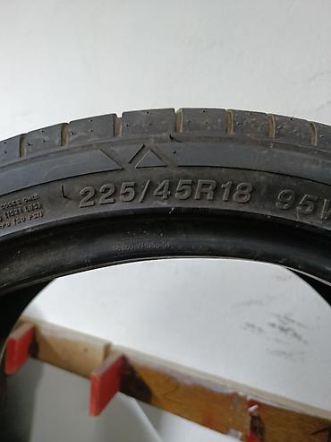 infinity fx35: Шины 225 / 45 / R 18, Лето, Б/у, Комплект, Легковые, Корея, Nexen — 2