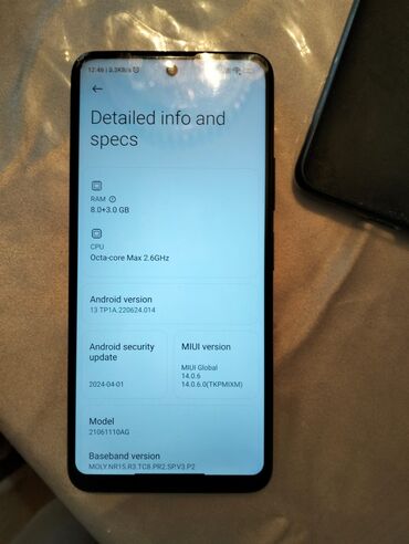 poco f5 irşad: Poco X3 GT, 128 ГБ, Сенсорный, Отпечаток пальца, Face ID