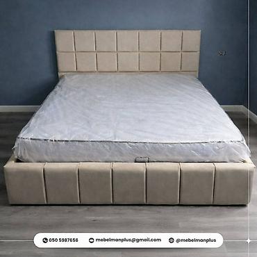 mebelman: Yeni, İkinəfərlik çarpayı, Bazalı, Matras ilə, Siyirməsiz, Azərbaycan — 5