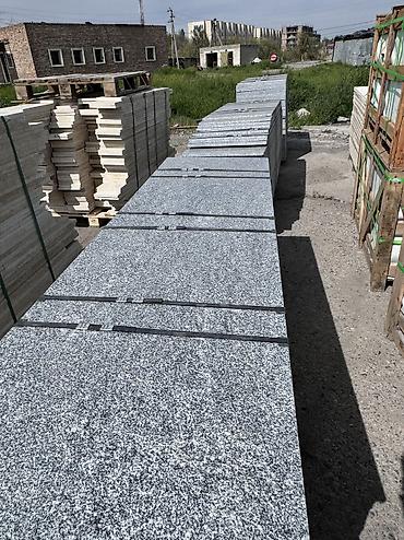 Фасадные гранитные плитки: Новый, Размер: 600 × 1200 мм, Серый, Установка, Гарантия, Бесплатный выезд — 12