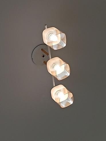 İşıqlandırma: Çılçıraq, 3 lampa, Metal — 3
