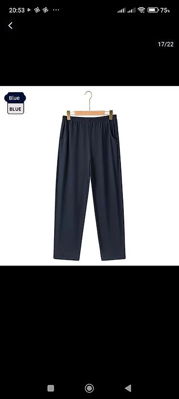 Домашняя одежда: Домашние брюки (пижамные) свободного кроя - Модели с принтами: клетка — 7