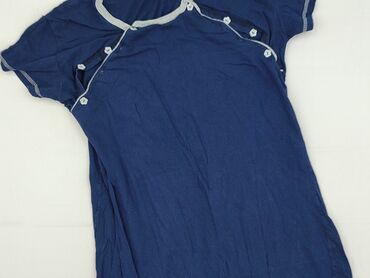 niebieskie sukienki plus size: Koszula nocna, rozmiar S