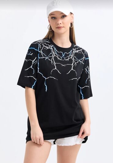 sortik mayka: Oversize tişört Unisex'di (həm qadın həm kişi üçün uyğundur) Yenidir