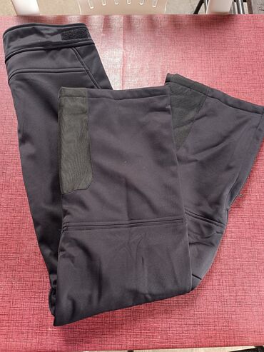Pantalone: NOVE CRIVIT zimske softshell pantalone – crne - Topao flis postava s — 5