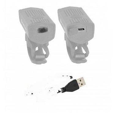 decathlon srbija: SVETLO PREDNJE FORCE DOT 300LM USB, CRNO | 1 x LED 300 LM 3 funkcije — 5