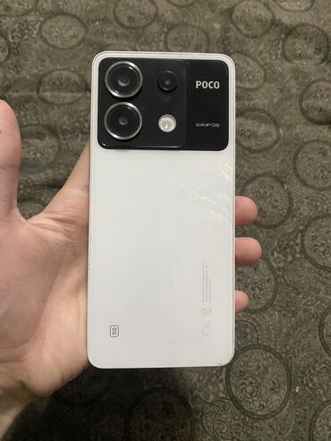 Poco: Poco X6 Pro 5G, Новый, 256 ГБ, цвет - Белый, 1 SIM, 2 SIM, eSIM