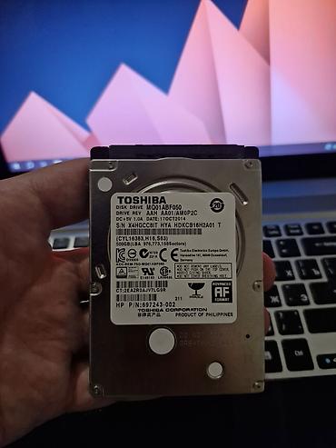 hp pavilion 2000: Toshiba 2.5" HDD – MQ01ABF050 - Tutum: 500 GB (LBA: 976,773,168 — 1