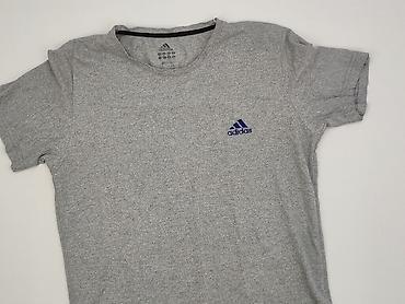 czarne dresy: Adidas, T-shirt damski, rozmiar S — 1