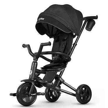 flo clo: Qplay tricikl Nova Niello, Black (SKU: 4131) Sklopivi — 1