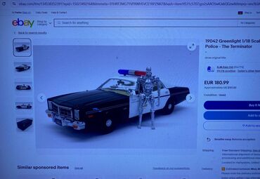 Avtomobil modelləri: Коллекционная модель Dodge Monaco Police TERMINATOR 1977 — 21