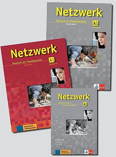 Учебники: Учебный комплект Netzwerk A1 (Deutsch als Fremdsprache), издательство — 4