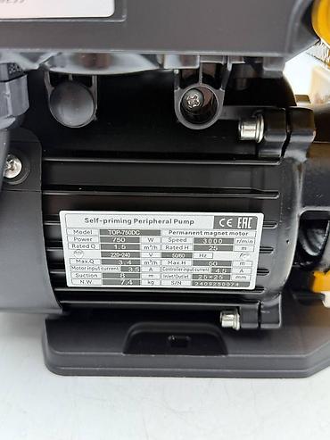 реле насоса: Самовсасывающий периферийный насос ROLF TDC600S-TOP-550DC - Тип — 6