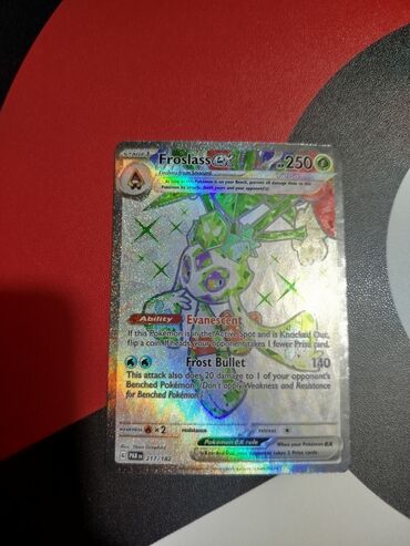 сувениры ссср: Коллекционная карточка Pokémon TCG — Froslass ex (Tera) -